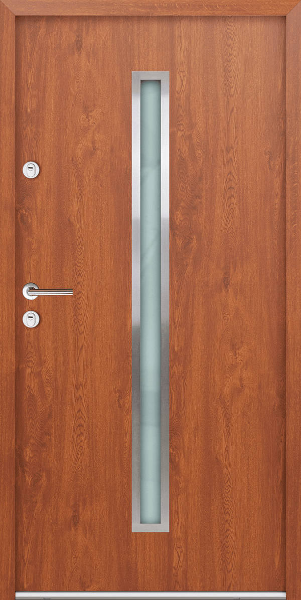 Turenwerke ATU 68 Design 501 Steel Door - Golden Oak