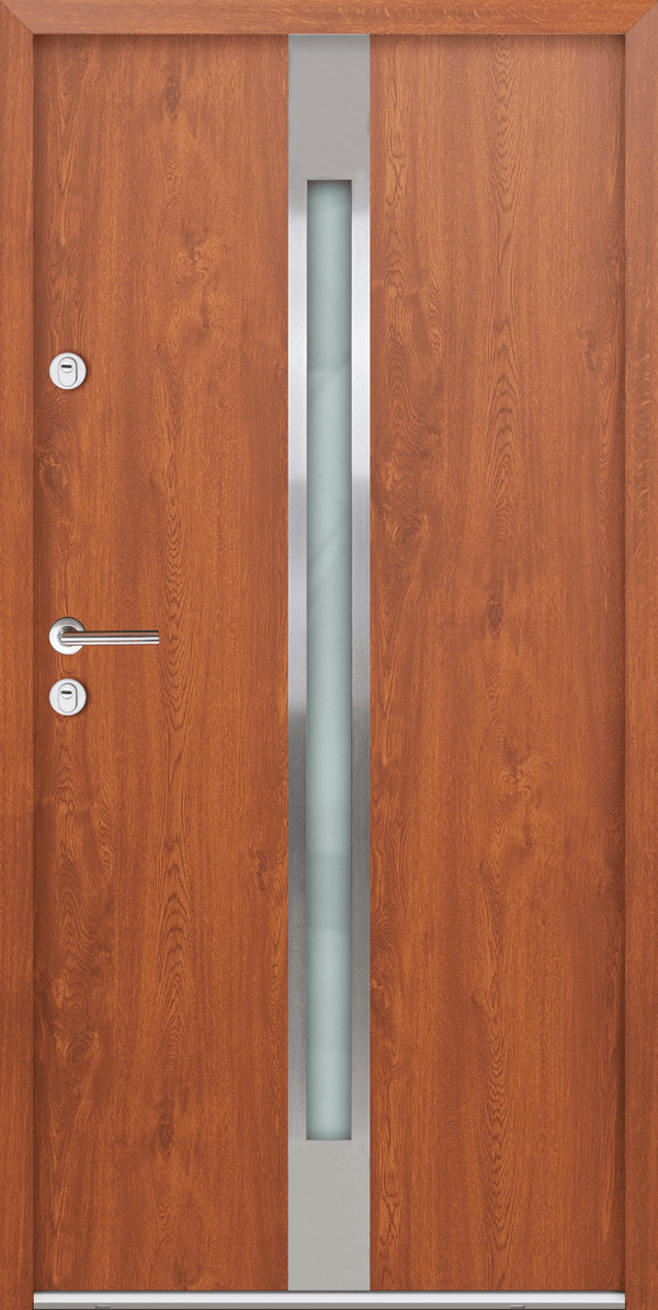 Turenwerke ATU 68 Design 505 Steel Door - Golden Oak