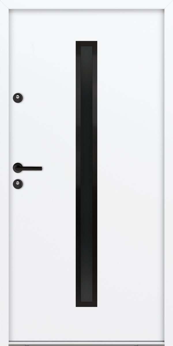 Turenwerke ATU 68 Design 521 Steel Door - White - Blackline