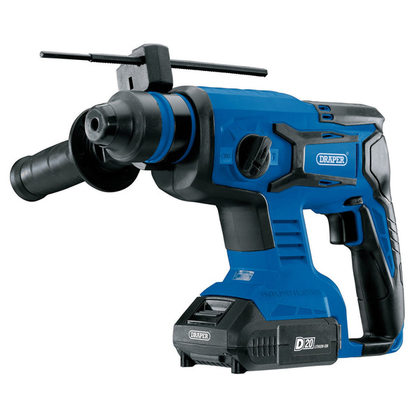 D20 20V Brushless SDS+ Rotary Hammer Drill, 2 x 2.0Ah Batteries, 1 x Charger