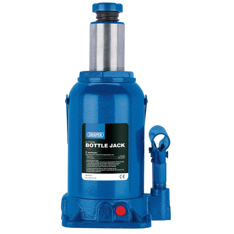 Hydraulic Bottle Jack, 20 Tonne