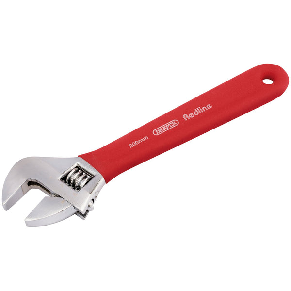 Soft Grip Adjustable Wrench, 200mm, 25mm Capacity