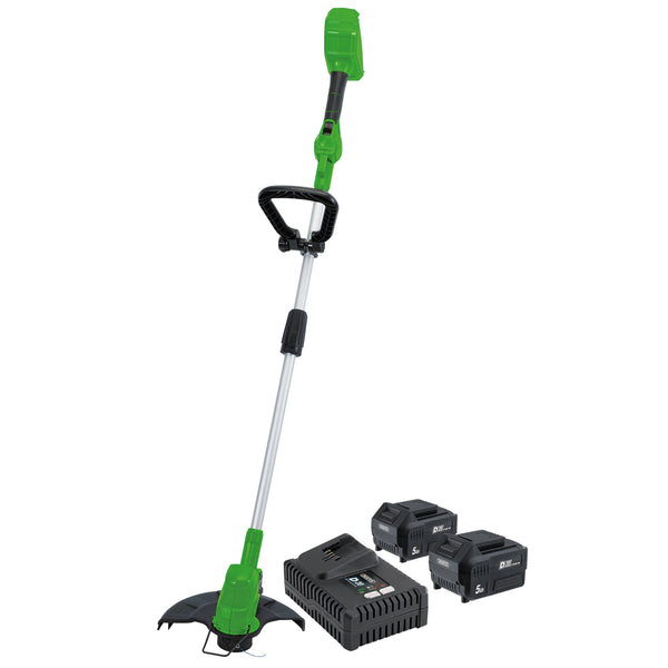 D20 40V Grass Trimmer Kit, 2 x 5.0Ah Battery, 1 x Fast Charger