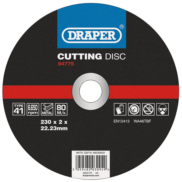 Metal Cutting Disc, 230 x 2 x 22.23mm
