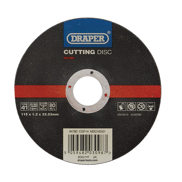 Multi-Purpose Cutting Disc, 115 x 1.2 x 22.23mm