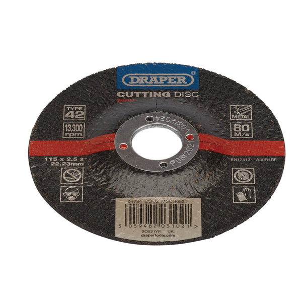 DPC Metal Cutting Disc, 115 x 2.5 x 22.23mm