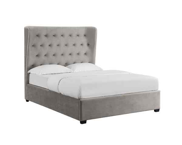LPD Belgravia Grey Kingsize Bed