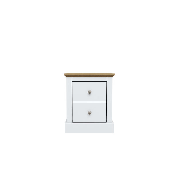 LPD Devon Bedside Cabinet White