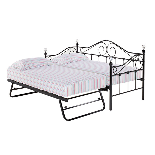 LPD Florence Trundle Black (bed sold separately)