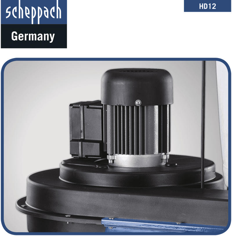 Scheppach HD12 550W 75 L Dust Extractor