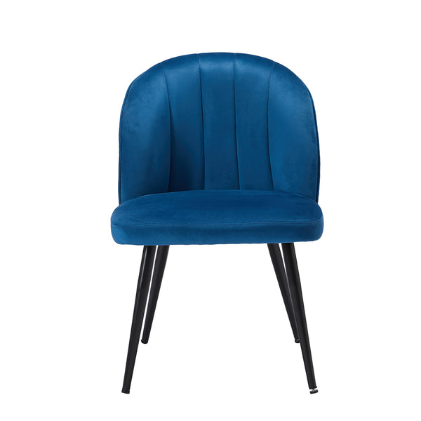 LPD Orla Dining Chair Blue (Pack of 2)