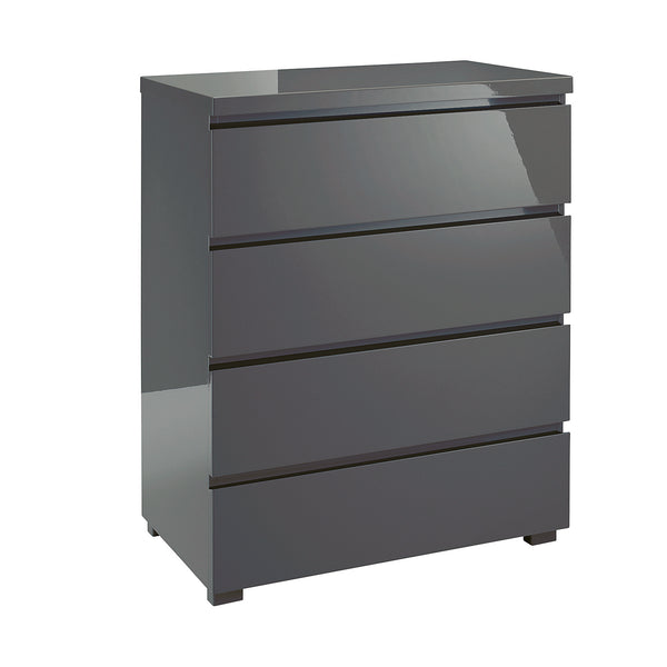 LPD Puro 4 Drawer Chest Charcoal