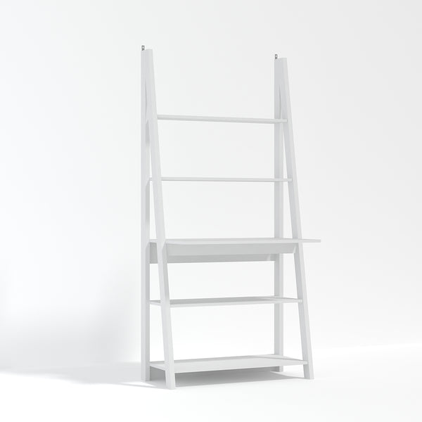 LPD Tiva Ladder Desk White