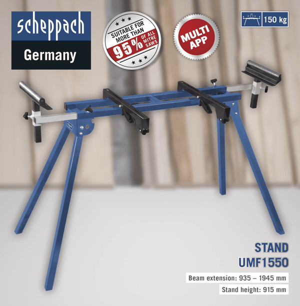 Scheppach UMF1550 150 KG Universal Mitre Saw Stand