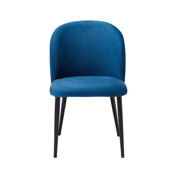 LPD Zara Dining Chair Blue (Pack of 2)